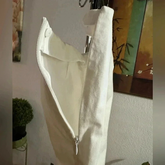 Lafayette New York chrystie white pants size 14 - Picture 6 of 8